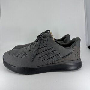 Kizik Lima Unisex Hands-Free Breathable Knit Sneakers Graphite Gray Size 10.5